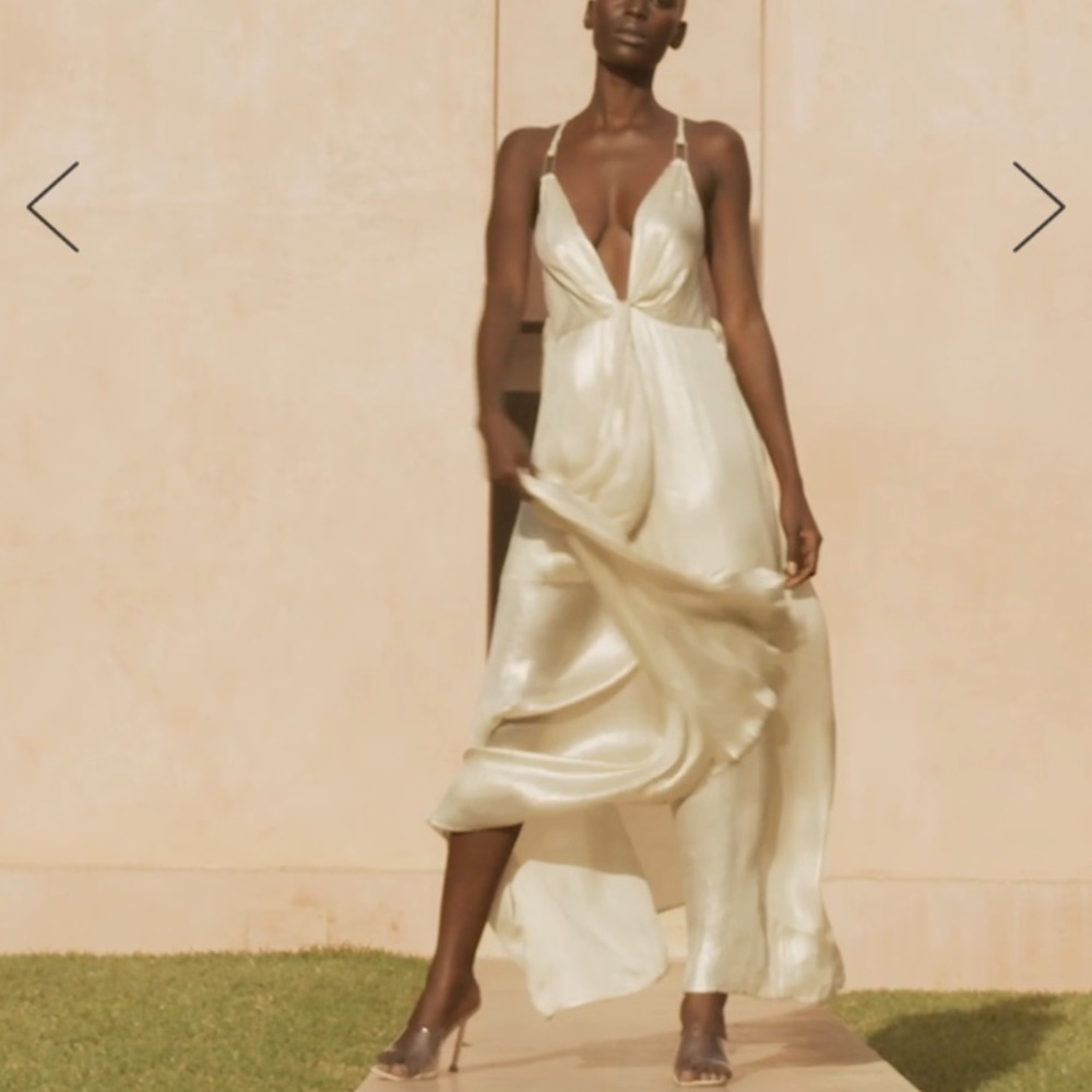 Mes Demoiselles Dress in Platinum NWT
